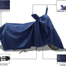 tringal Two Wheeler Cover for Honda image 2