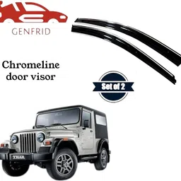 genfrid Non-convertibles Front, Rear Wind Deflector-picture-13