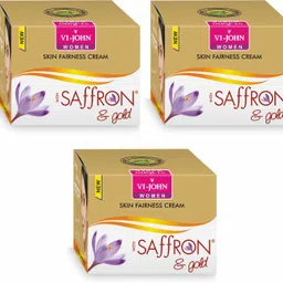 VI-JOHN WOMEN Saffron Gold Fairness Cream Pack Of 3-picture-28