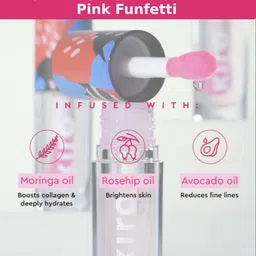 KIRO Set of 2 pH-Play Lip & Cheek Oil 5.5ml Each - Pink Funfetti & Cherry Nectar image 2