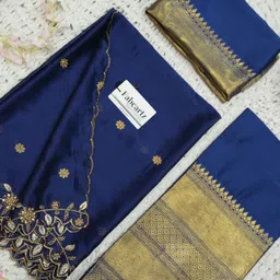 mr y Self Design Semi Stitched Lehenga Choli image 3