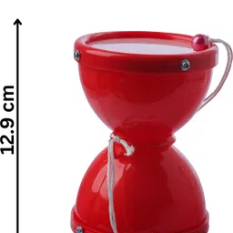 khushi enterprise Musical Damru 2 Piece Set ( 9.5 x 12.9 cm ), Plastic image 3