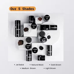 kerrato hair fibres hair fibres JET-BLACK1 Natural Hair Thickener Kerrato image 5