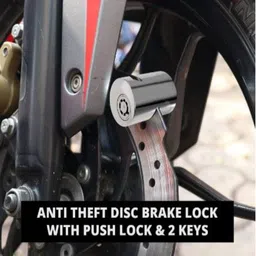 xpertrider MT/XR-17 Heavy Stainless Steel Disc Break Security Lock Disc Lock image 2