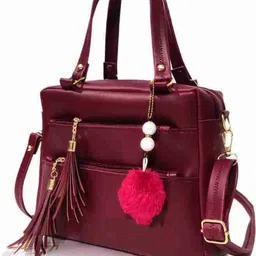 cleto Women Maroon Messenger Bag image 1