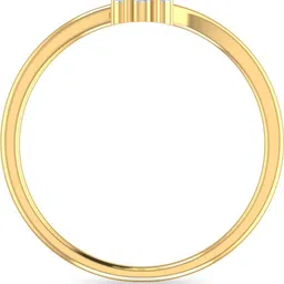 PC Jeweller The Zsofia 22kt Ruby Yellow Gold ring image 3