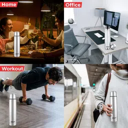 pexpo Flamingo 750, Hot & Cold ISI Certified Insulated Thermosteel Water Bottle 750 ml Flask image 4