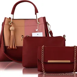Women Maroon Shoulder Bag-image-15