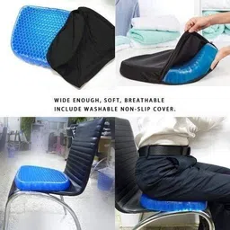maitri enterprise Orthopedic Egg Sitter Cushion Pad with Non Slip Cover Hip Support M337 Back / Lumbar Support image 2