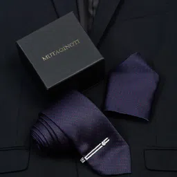 MUTAQINOTI Men Printed Silk Blend Necktie Accessory Gift Set-picture-14