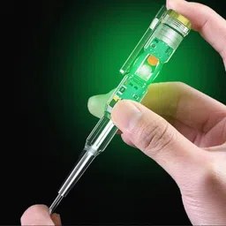zucline Electrical Tester Pen, Voltage Detector Pen with Indicator Light Test Pen (1pcs) Digital Voltage Tester-picture-23