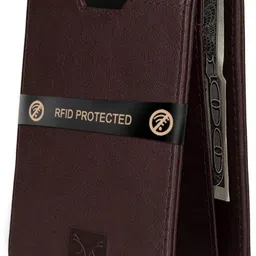 adam zac Men Brown Genuine Leather Wallet - Mini-picture-23