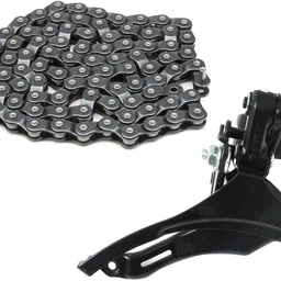 nsv Bicycle 116 Link Gear Chain With Front Derailleur FD Pull UP For Gear Speed Up Bicycle Brake Disk-picture-27