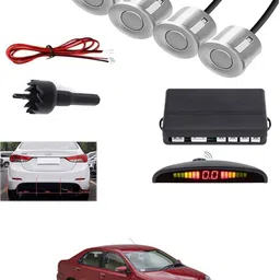 peeps store Universal 4 Silver Reverse Parking Sensor-PS25A171 Universal 4 Silver Reverse Parking Sensor-PS25A171 Parking Sensor-picture-10