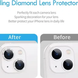 suoman Camera Lens Protector for iPhone 15, iPhone 15 Plus image 2