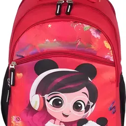 cropso Medium 25 L Backpack Kids Casual Print Padded Shoulder Strap Polyester School| Bag For Kids image 1