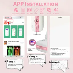 Wifton iOS, Android Mini Pocket Printer with USB Cable Thermal Printer image 2