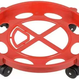 firstchoice Strong Plastic With Wheel Gas Cylinder Trolley-picture-14
