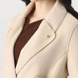 globus Wool Solid Coat For Women image 4