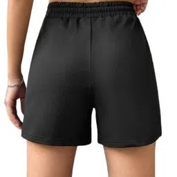 houseofcommon Pack of 3 Solid Women Multicolor Regular Shorts image 2