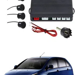 gonama Universal 4 Sensors kit Parking sensors Buzzer Radar Display Led Acoustic sg30 In-car Camera System image 5