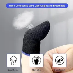 om enterprises Finger S Finger Sleeves for pro gaming Mobile Gaming Finger Sleeve F gaming Finger Sleeve image 3