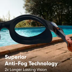 speedo Vue Mirror Goggles, Green, Free Size image 3