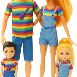 ladli Premium Quality Family Doll for Kids | Role Play Toy with Parents and Children image 4