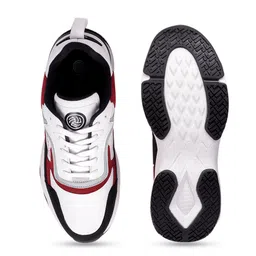 bacca bucci Men White Gyming, Cross Training, Fitness, Running Non-Marking Shoes image 5