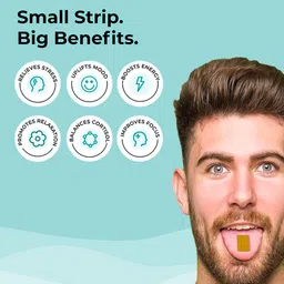 Wellbeing Nutrition Melts Into Calm & Relaxation - Soothing Mango Flavour - 30 Oral Strips image 4