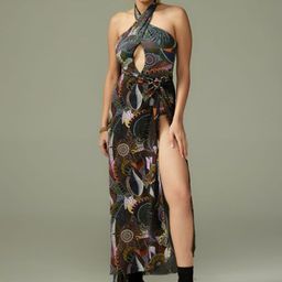Tizzi Abstract Printed Ankle-Length Sarong-picture-1