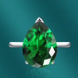 Designs & You Silver-Plated CZ-Studded Finger Ring image 2