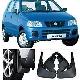 carcool Rear Mud Guard, Front Mud Guard For Maruti Alto NA-picture-11
