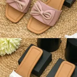 hunarpaon Women Flats Sandal image 1