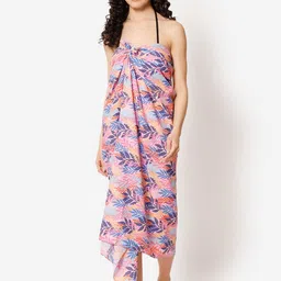 Beau Design Printed Swimwear Cover-Up Sarong image 3