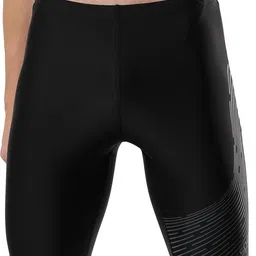 speedo Printed Men Black Swim Shorts-picture-22