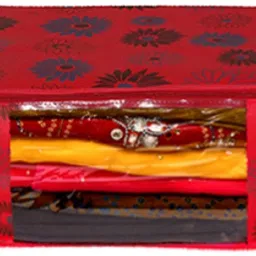 PRAHAN INTERNATIONAL Soiled Garment Bag/Apparel Storage, Appliance Covers AI_RF_03_ for Sarees Cloths Polyester Laundry Bag image 2