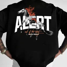 macknit Men Printed Round Neck Cotton Blend Black T-Shirt-picture-16