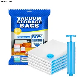 henglobe Ziplock Space Saver Vacuum Bag, Space Saver Compression Sealer Bags Travel Storage Vacuum Bags-picture-26