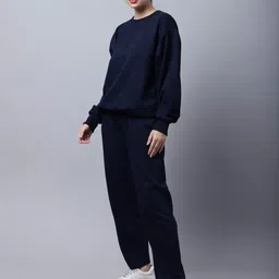 mack jonney Solid Women Track Suit image 1