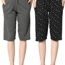 mack jonney Women Multicolor Capri-picture-4
