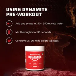 wellversed dynamite Pre-Workout (210g, 15 Servings) | Unleash Explosive Energy Pre Workout image 3