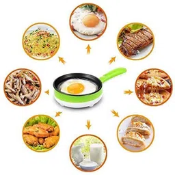 khyati Non-Stick Mini Pan for Frying, Boiling, Steaming & Cooking Egg Boiler Egg Cooker image 2