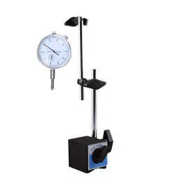 goodsbazaar Dial Indicator Gauge 0-10mm/0.01mm Magnetic Stand Table Scale Test Indicator-picture-11