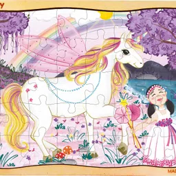 webby Unicorn World Wooden Jigsaw Puzzle-picture-13