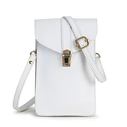 Spice Art White Colourblocked Swagger Sling Bag-picture-53
