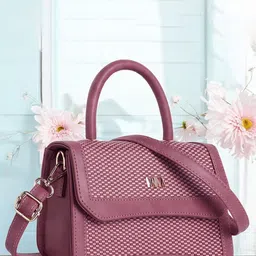 WOMEN MARKS Women Textured Satchel Bag-image-93