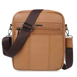 CIMONI Leather Structured Messenger Bag-picture-28