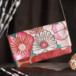Priyaasi  Floral Printed Structured Sling Bag image 1