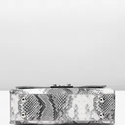 Lino Perros Snake Skin Textured Structured Sling Bag image 4